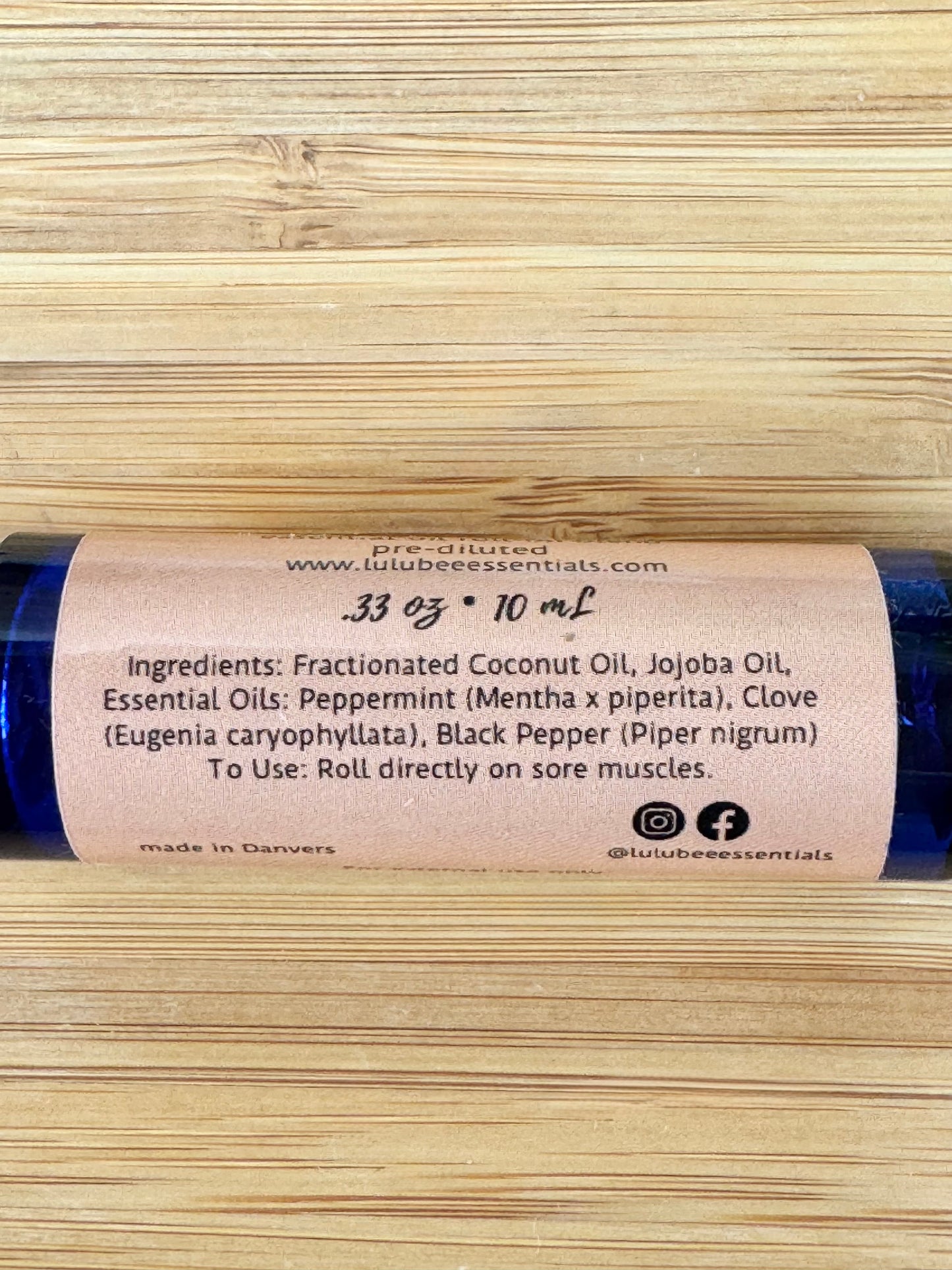 Happy Muscles Essential Oil Roll-on Blend