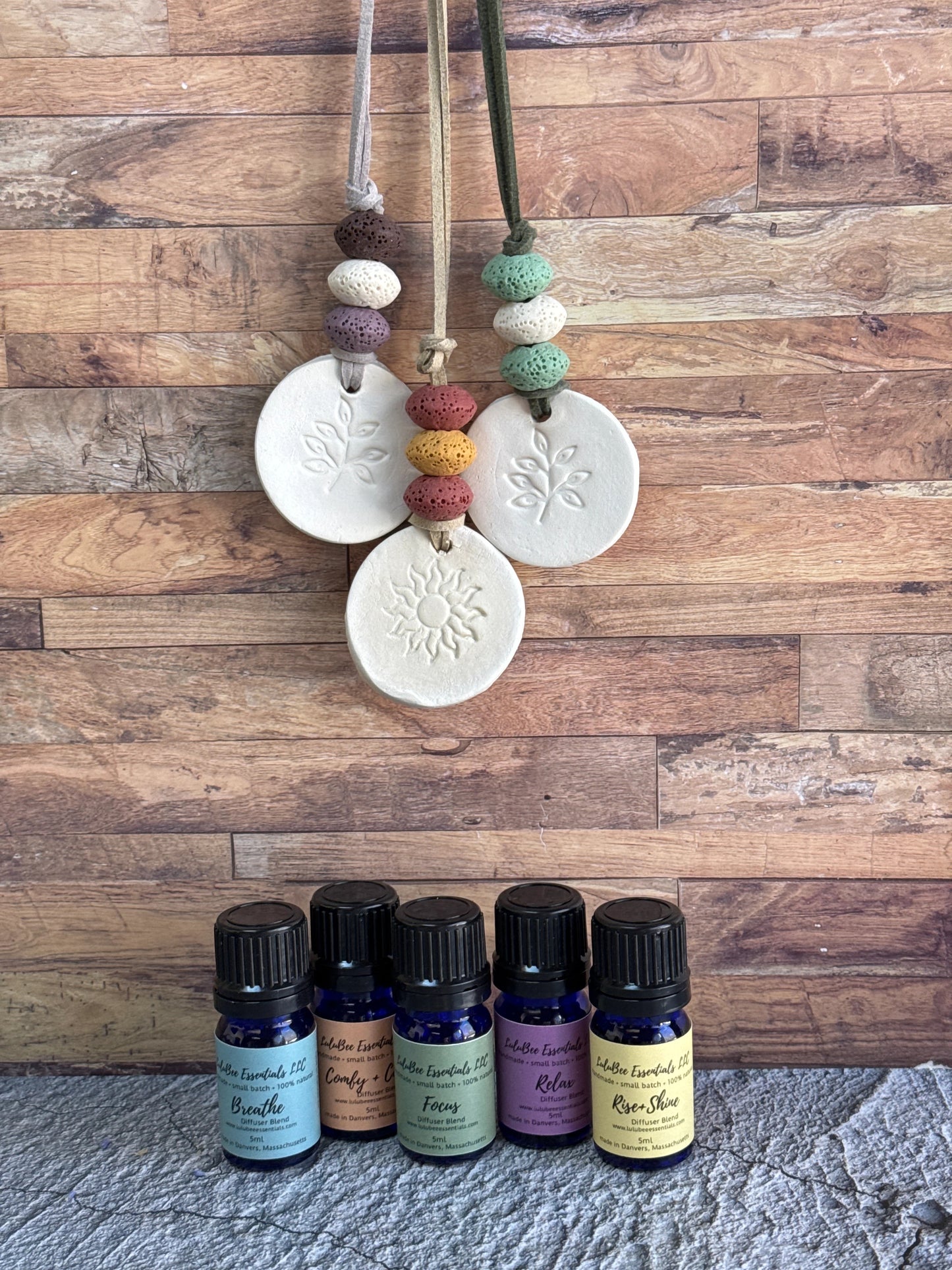 Clay + Lava Rock Car Diffuser