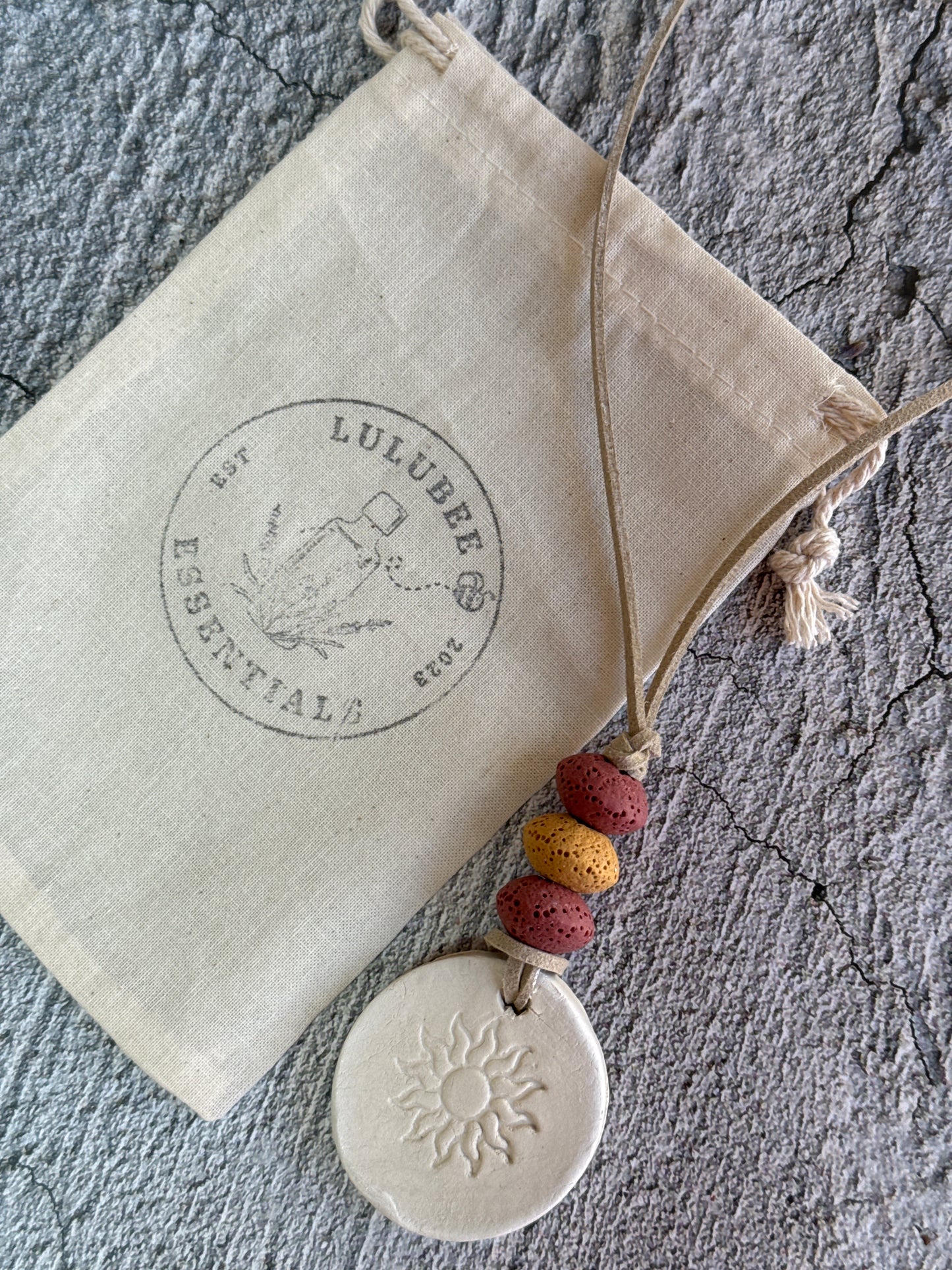 Clay + Lava Rock Car Diffuser