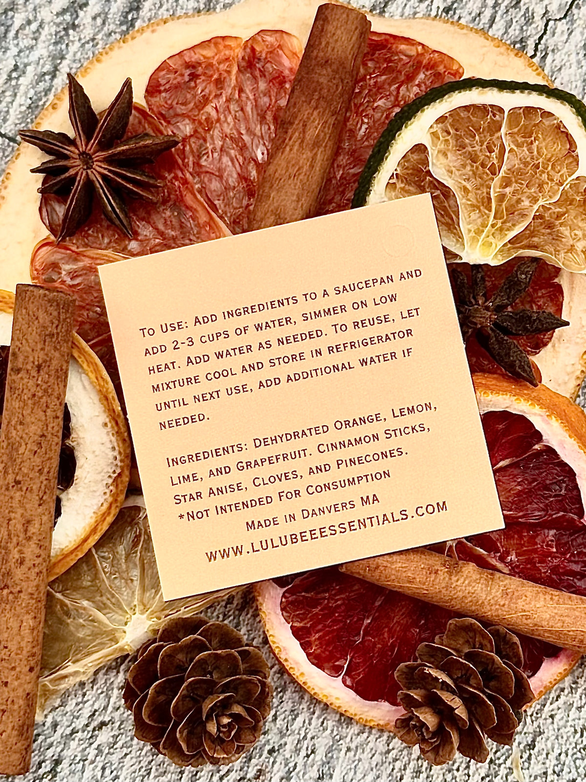 Citrus+Spice Stovetop Potpourri