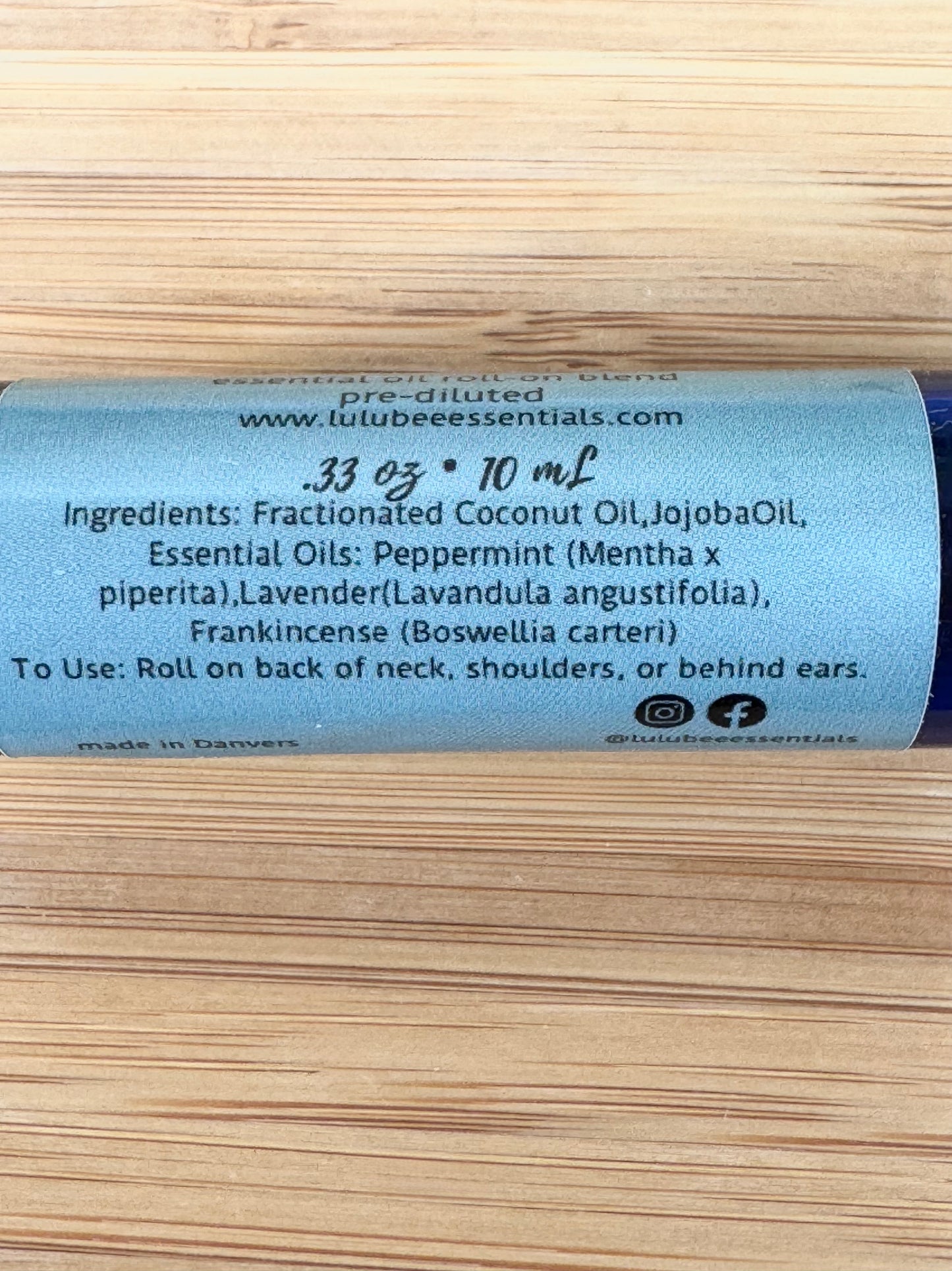 Head Ease Essential Oil Roll-on Blend