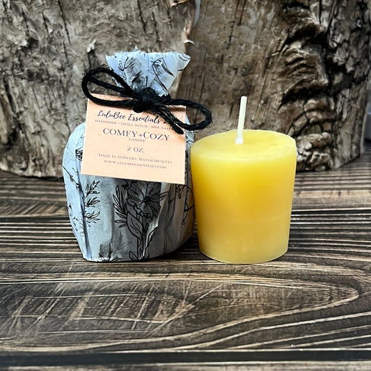 Votive Candle- Comfy + Cozy