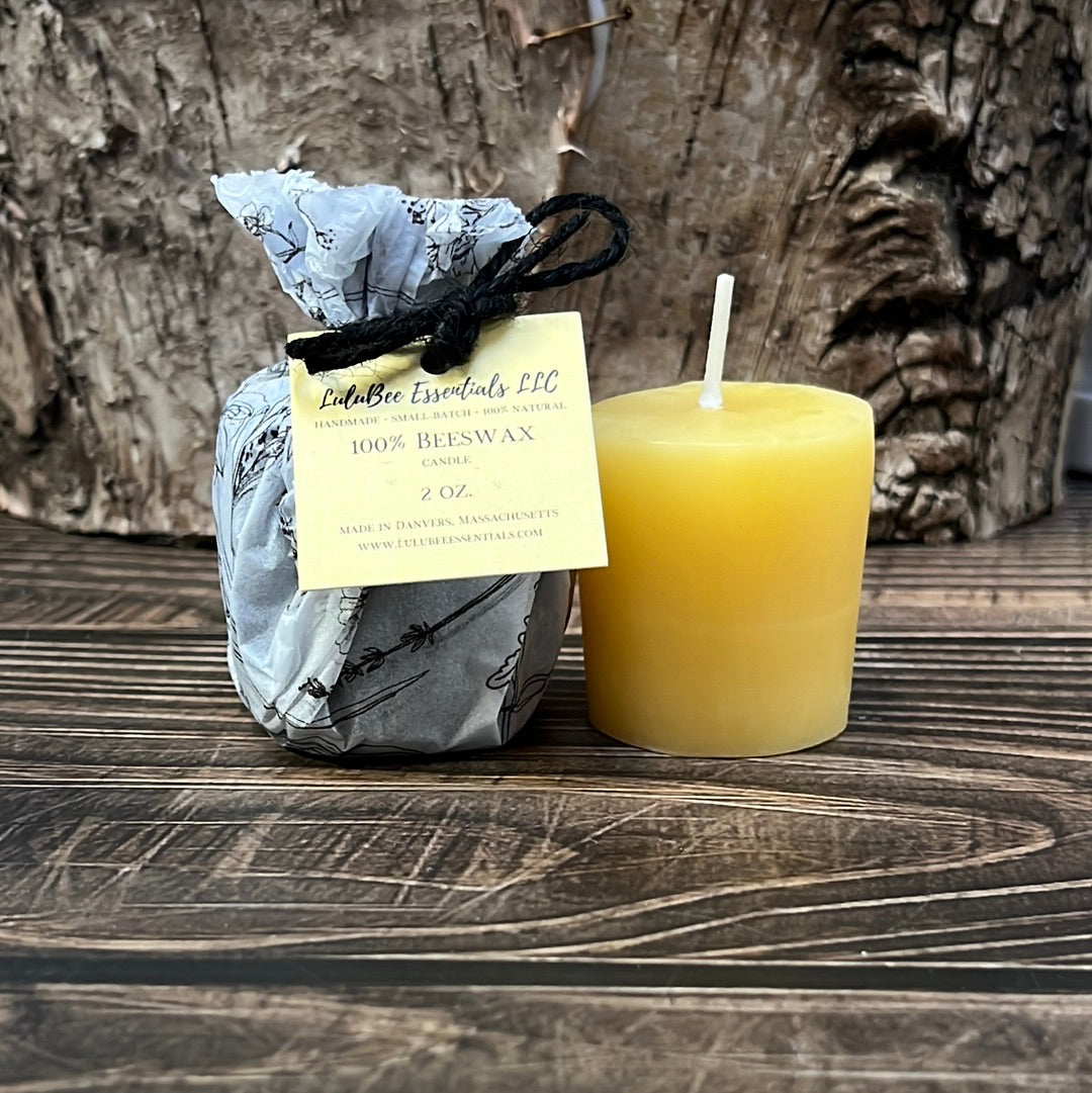 Votive Candle- 100% Beeswax