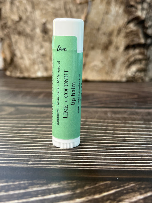 Lime+Coconut Lip Balm